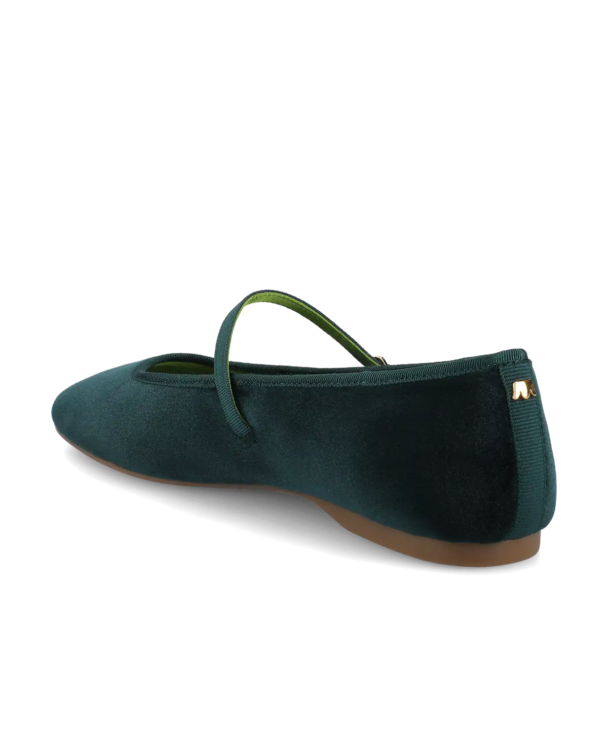 The Hummingbird Mary Jane - Royal Green Velvet