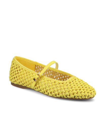 The Hummingbird Mary Jane - Sunflower Openweave