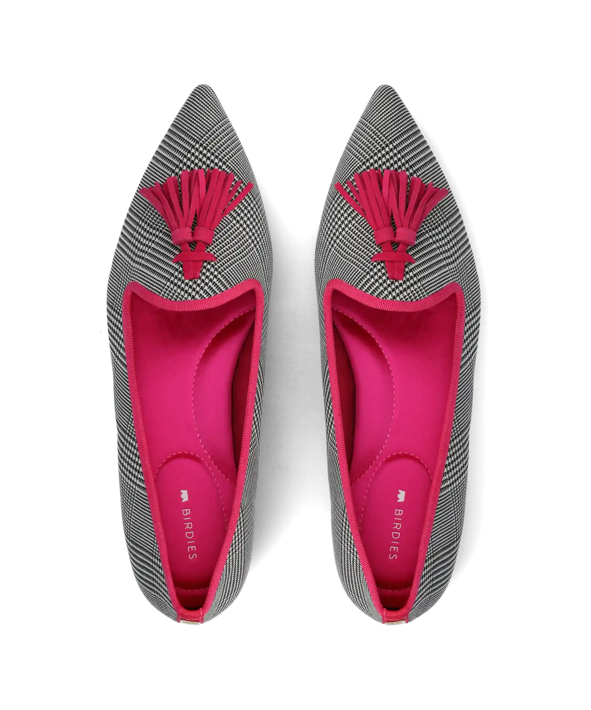 The Starfinch 15 Tassel - Two Tone Plaid